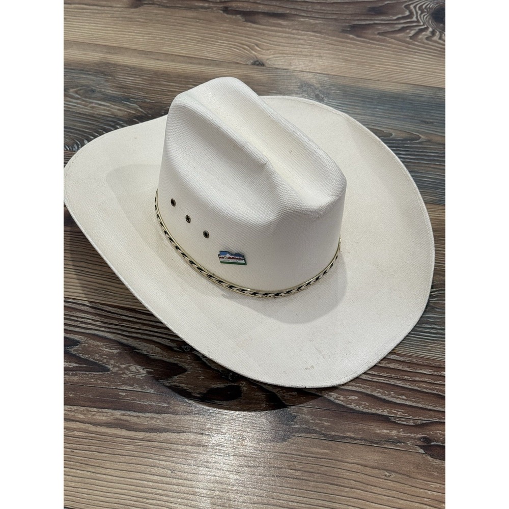 Mens ARLOP Super Lona Fina Western Cowboy Hat Size 7 Mexico